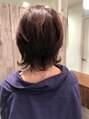 オーフェス 福島店(AUFES) ウルフカット×ボブでエレガントな雰囲気に♪