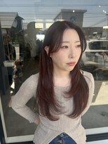 ナンバー(number+)&nbsp;10代20代韓国風ヘア韓国風レイヤーカット