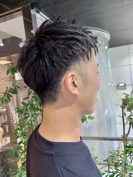 ゼストソエル(ZEST soell) ツーブロック爽やかベリーショート　men's 【立川/soell/水島】