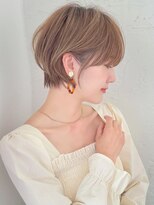 ショートボブ髪型30代40代50代前髪あり前髪なし面長丸顔【荒牧】