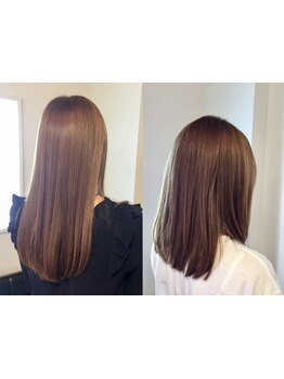 朝が楽になる、まとまらない髪の髪質改善◎日々扱いやすい、ストレスのない毎日を過ごせるように…