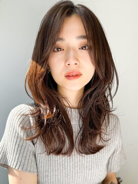 ソア 渋谷(soar) 韓国風くびれミディ◎美髪韓国風パーマ×艶カラー