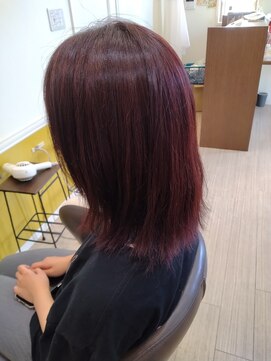 アトリエカール(Atelier CURL) レッド系ヘアカラー