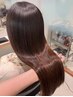 【茂木玲奈指名限定】カット+髪質改善ストレート￥16000