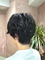 ロンドクロエ 横浜(Lond Chloe)&nbsp;★毎朝楽ちんムースをつけるだけデザインパーマショート