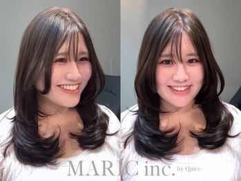 MARIC inc. by Qmee30代/40代/50代/レイヤーカット【マリックインクバイキューミー】