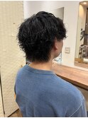 メンズ濡れ感スタイル×20代オシャレ感