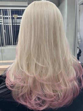 ペレ 梅田(PELE) 着物ヘア/大人ガーリー/ダークアッシュ/似合わせカット/梅田