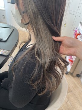 アーチバイケンジ(arch by kenje) インナーカラー★グレージュ