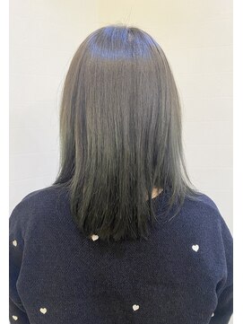 モリオ フロム ロンドン 成増店 【morio成増/一戸】顔周りレイヤーミディオリーブカラー