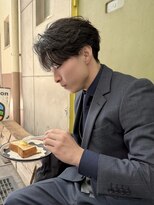 ジーナ 天神(Zina) 【福岡/天神/メンズカット】フェザーショート