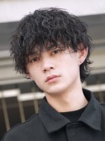 フィフスパーク(fifth PARK) 渋谷波巻きパーマ束感ツイストスパイラル無造作メンズパーマ色気