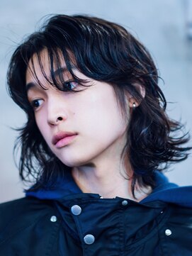 アンサー 原宿(ANSWER) メンズボブメンズミディアムパーマニュアンスパーマルーズパーマ