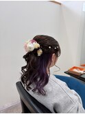 Hair Salon for D　 ×　ハーフアップ