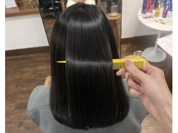 メルシー(Merci)の写真/《エイジング毛対応！藤枝の大人女性に人気の自然派ストレート》