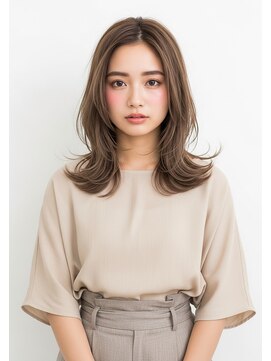 ライフイズモーメント 浜松富塚店(Life is...Moment) 大人ベージュカラー×品のあるレイヤー