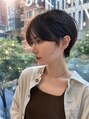 モードケイズトウキョウ 銀座店(MODEK'S TOKYO) 人気爆発中のハンサムショート。大人っぽい印象が好きな方に。