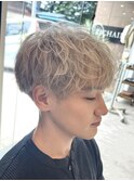 リバースセンターパート/ニュアンスパーマ/ダウンバング/北越谷