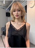 天神 レイヤーカット 顔まわりレイヤー 艶カラー