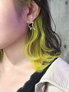 パレット 町田店(PALETTE) かわいい☆インナーカラー×イエロー♪ 町田／町田駅/JR町田駅