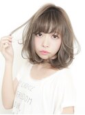 前下がりフェミニンボブ[川口/西川口/川口元郷] 