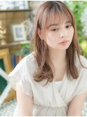 外国人風カーキベージュ濡れ感切りっぱなしa浦和20代30代40代