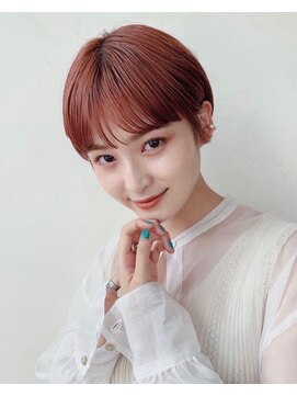ユニカ バイ ベル 吉祥寺(unica by Belle) 短くてもボーイッシュにならない！女の子らいし耳出しショート