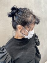 マール(MAAR)&nbsp;blue Black/bob arrange