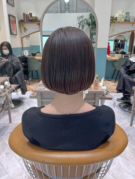 ロンド レグリーズ 立川(Lond leglise) ボブ/丸みボブ/ショコラベージュ【深味信也】