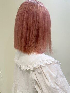 ハイプ(HYPE) 【藤沢横浜】ベビーピンク/ホワイトブリーチ/ダブルカラー