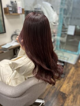 ルフレ 新宿本店1st(Reflet) カシスカラー×髪質改善トリートメント　#新宿