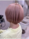 透明感ピンクベージュ