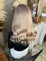 ヘアーデザインルアナ(Hair design Luana.)&nbsp;ハイトーンミルクティー