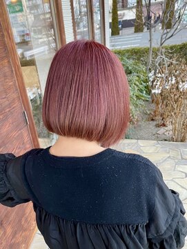 ラボア(La'BOA) ピンク系ボブ