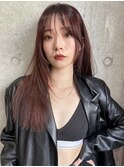 ザクザクレイヤーカット巻き方簡単ミディアムロング韓国表参道