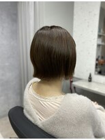 アデプト 北千住店(adept)&nbsp;★小顔ココアベージュ黒髪クラゲヘアーオリーブグレー【北千住】