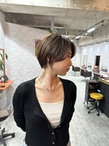 シールドヘアー 沖縄 新都心(C'LD Hair)&nbsp;【C’LD 】ハンサムショート/丸みショート/ショート/カット