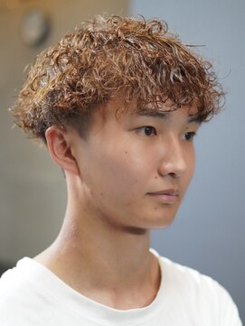 ノーエン(noen) 波巻きスパイラルパーマメンズマッシュパーマツイストパーマ