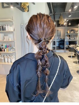 ディーエックス ウエスト(Dxxxx WEST) ヘアアレンジ ヘアセット