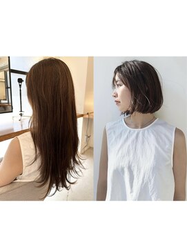 コットン(cotton) 絶壁解消・ひし形・大人ショートボブ【川野指名限定スタイル】