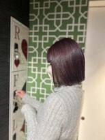 ルフレ 新宿本店1st(Reflet)&nbsp;ラベンダーブラウン/ダブルカラー