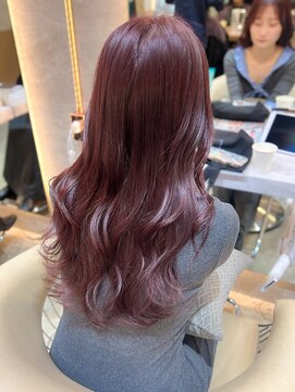 ロンド エスポワール 錦糸町(Lond espoir) ■着物ヘアフェミニンロング似合わせカットウェーブミディアムo