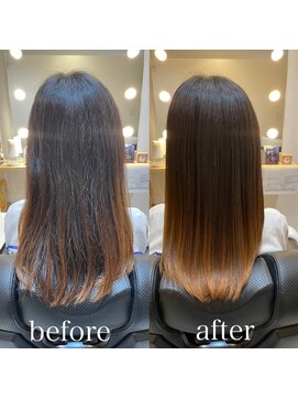 ツヤと髪 クリム(crim) 髪質改善、ヘアエステ・白髪染め　30代、40代、50代