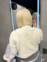 ニーナ ビューティーサロン(NINA Beauty Salon) ハイトーンボブ