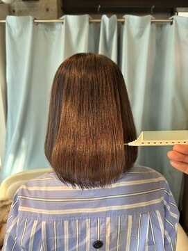 カシュカシュ(cache cache) 髪質改善　酸性ストレート　縮毛矯正用賀