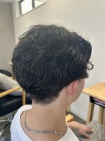エアリコ メンズ＊パーマ風スタイル