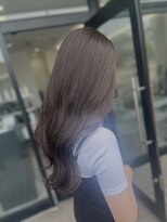 トイロ ウィステリア(toiro wisteria)&nbsp;【ブリーチ無しカラー】シアーブラウン×髪質改善縮毛矯正