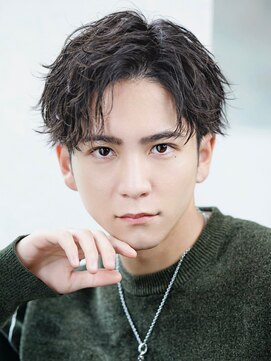 リップス 表参道店(LIPPS) 波巻きアップバングショート