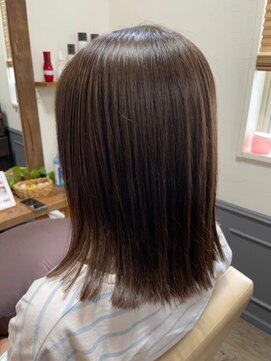 カミケン 清明店(kamiken.) 切りっぱなしボブ【カミケン清明店/福島】