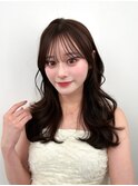 前髪顔まわり韓国ヘアレイヤーカットサイドバンク2wayバンク韓国